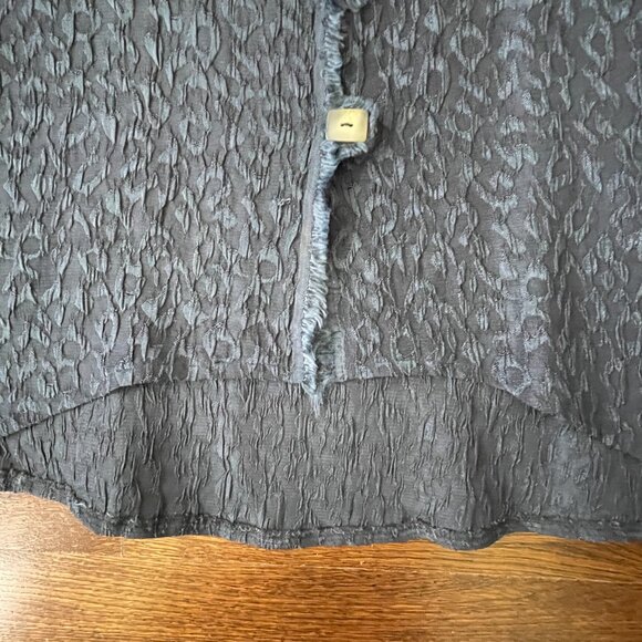 Stunning Alexia Von Beck Midnight Blue A-line Jacket Blazer-Size Small - Picture 10 of 10